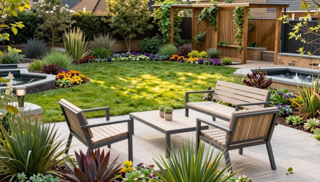 Crafting a Small Modern Garden in the UK